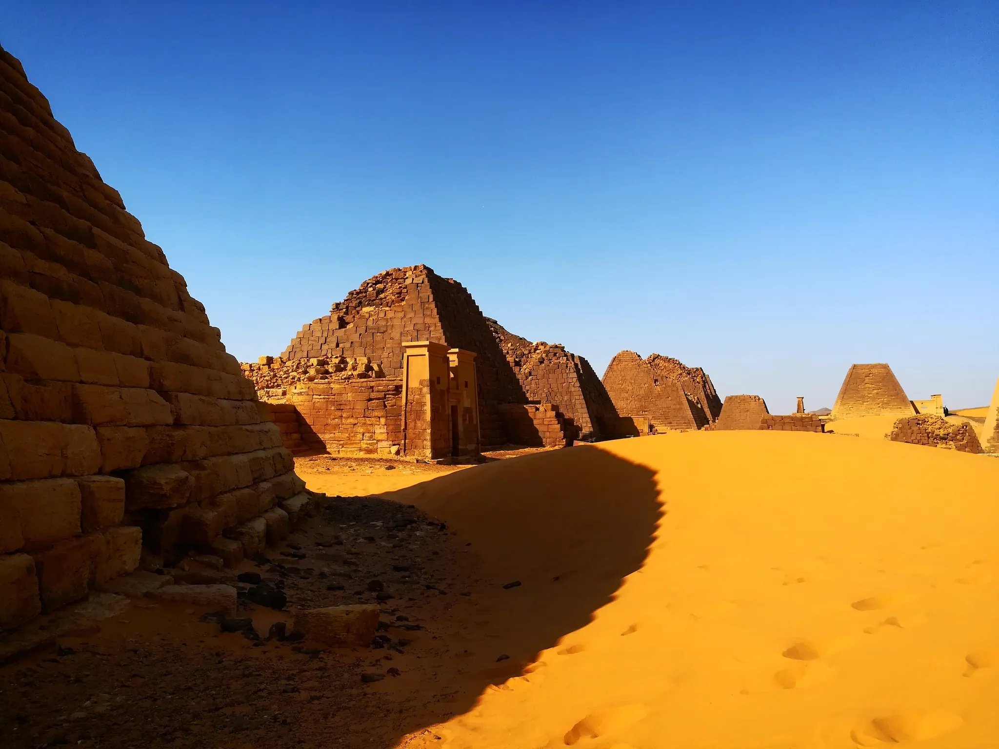 Pyramids of Meroë, Sudan