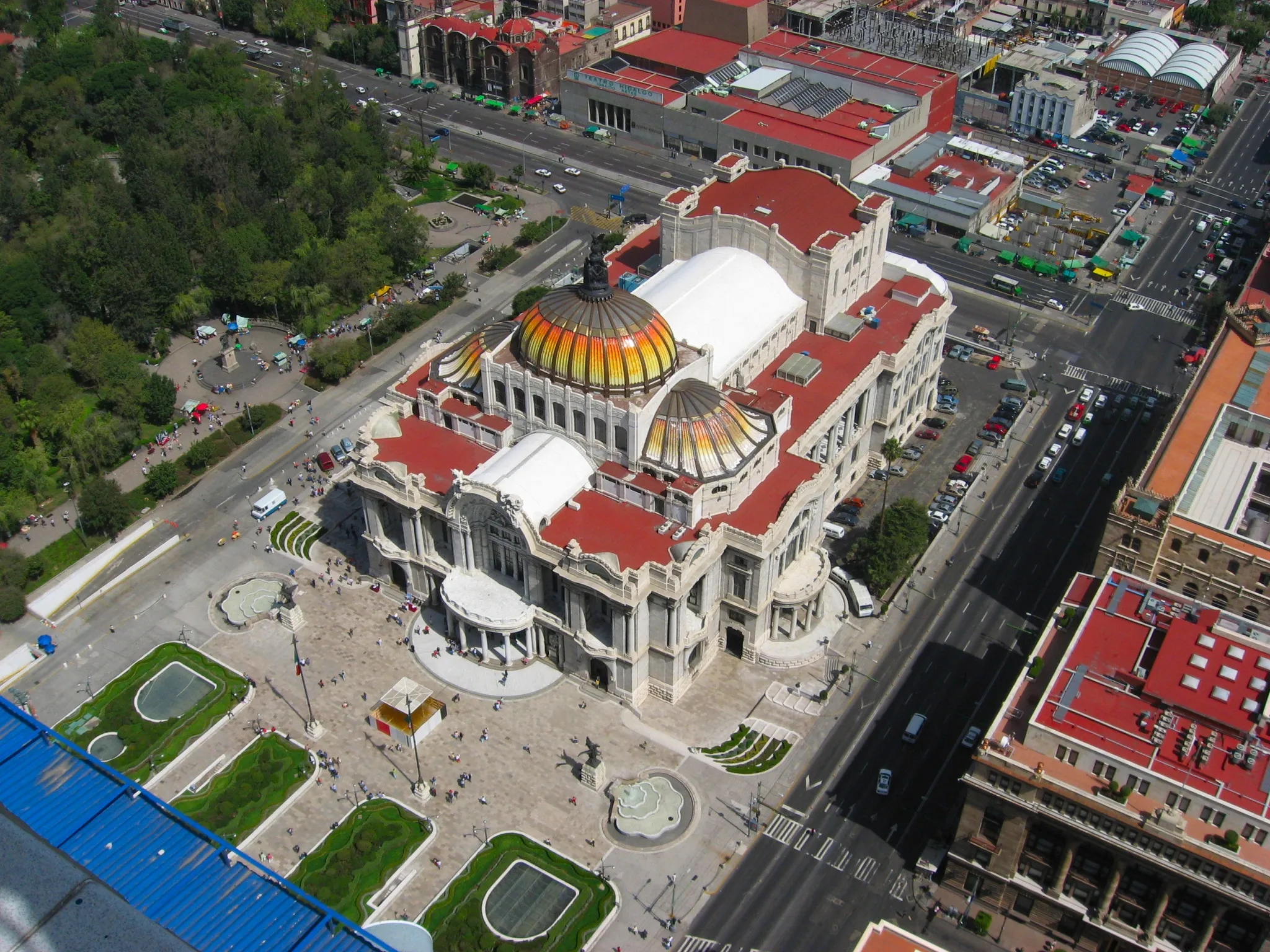 Palace of Fine arts, Mexico