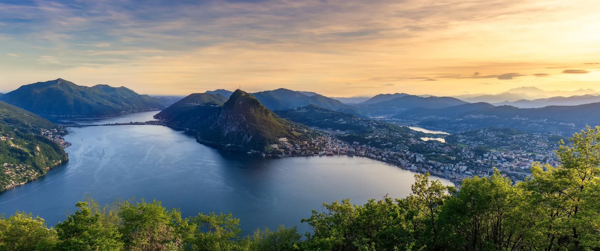 Lake Lugano, Italy