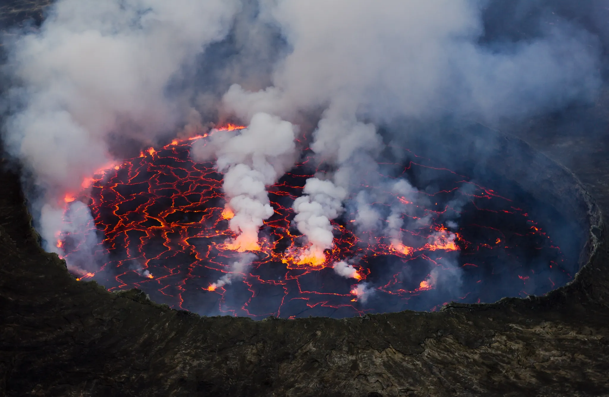 Mount Nyiragongo, DR Congo
