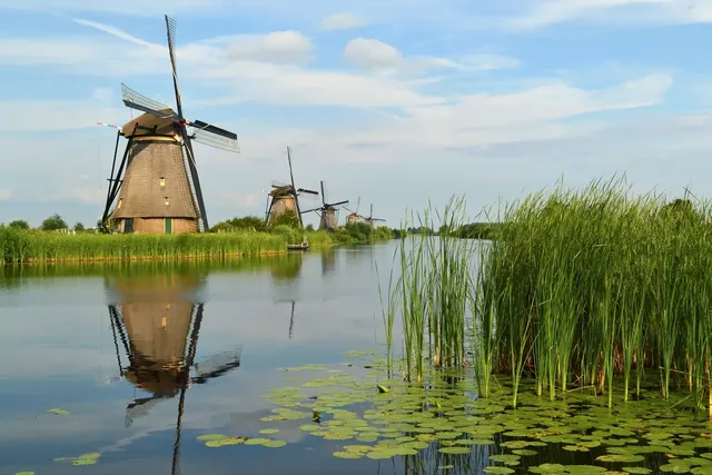 Windmühlen von Kinderdijk, Niederlande