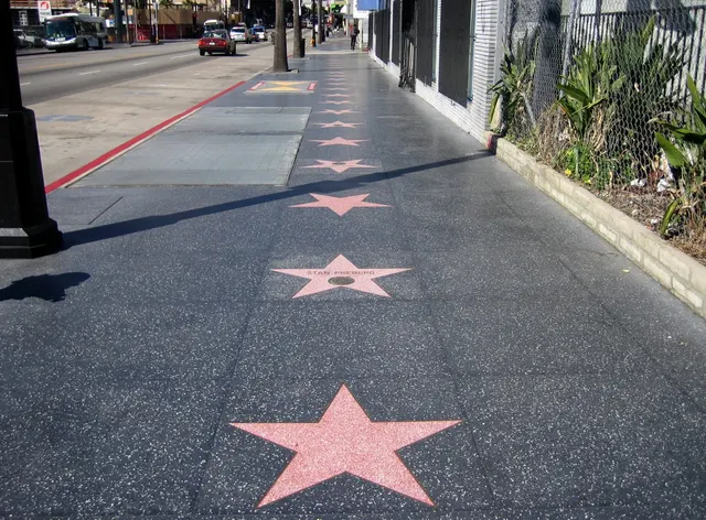 Paseo de la Fama de Hollywood, Estados Unidos