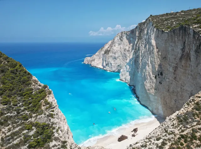 Navagio-Strand, Zakynthos, Griechenland