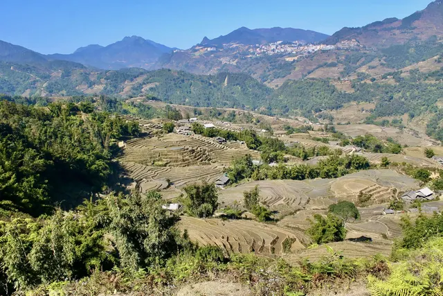 Reisterrassen von Sa Pa, Vietnam