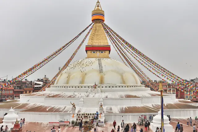 Boudhanath-Stupa, Kathmandu, Nepal