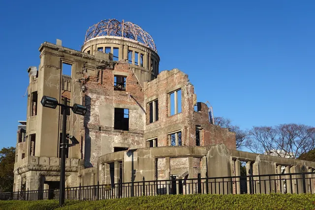 Friedensdenkmal in Hiroshima, Japan
