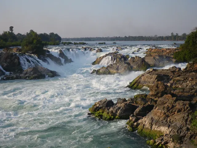 Mekongfälle, Laos