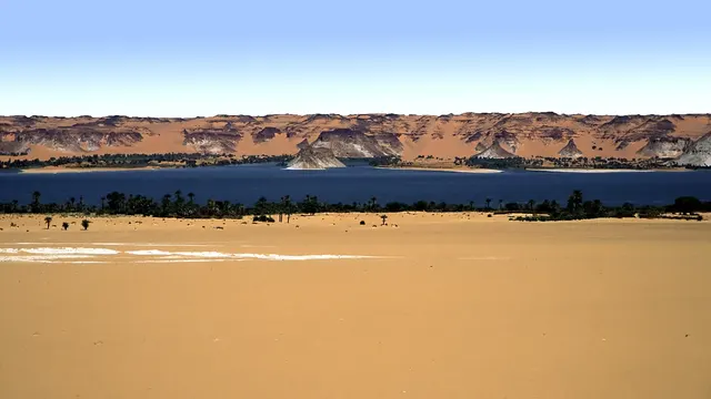 Seen von Ounianga, Tschad